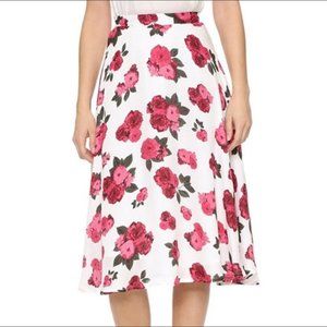 BB Dakota Floral Midi Skirt - 2